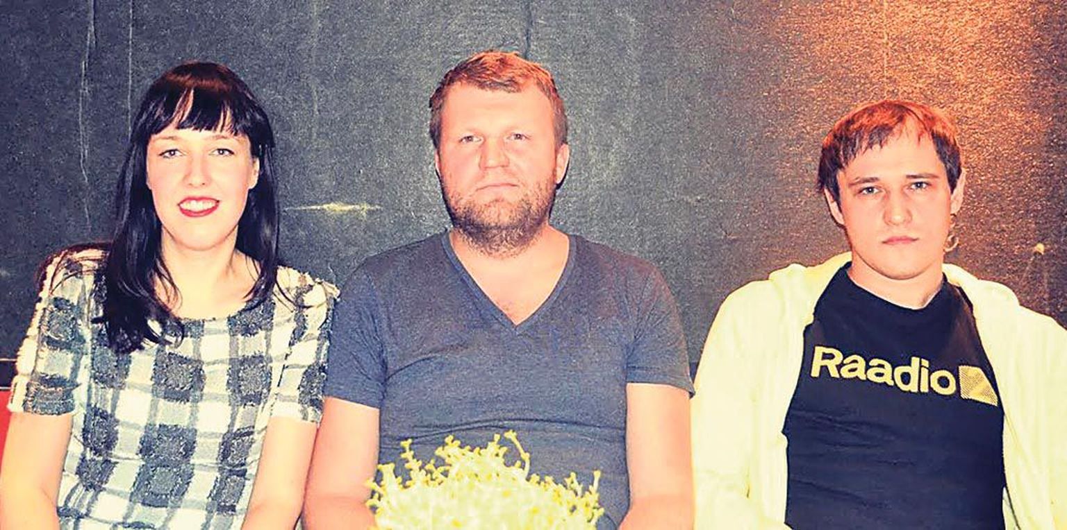 Tjuun Ini DJd (vasakult) L.Eazy, Qba ja To-Sha toovad peosarja üheks õhtuks Pärnusse.