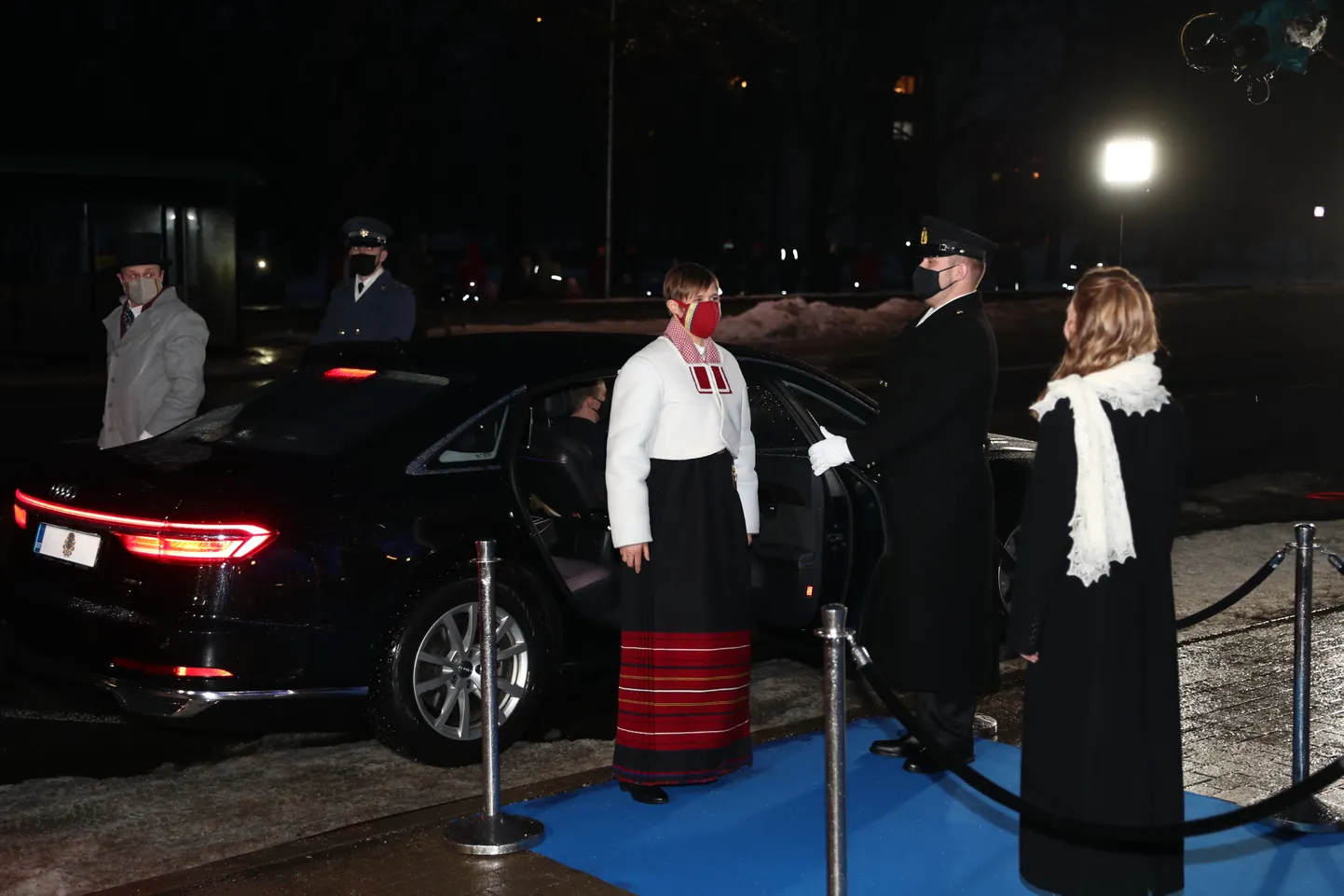 President Kersti Kaljulaid Paide kontserdimajas.