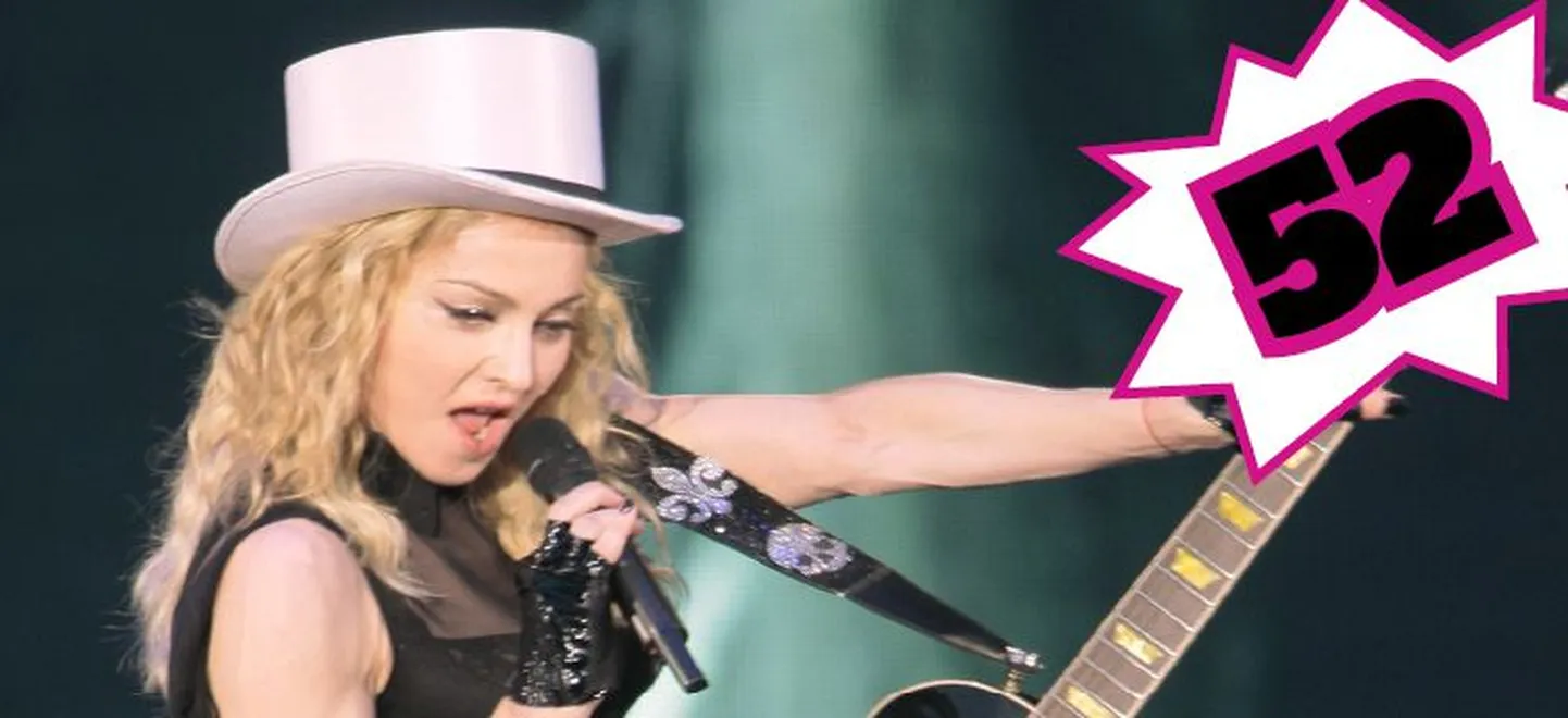 Madonna sai 52-aastaseks