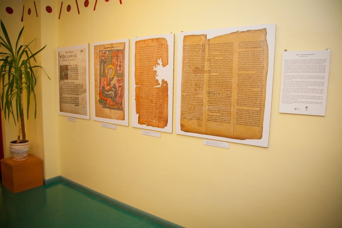 Näitus "Pühakiri – käsikirjast emakeelse piiblini" oli detsembris vaatamiseks Rakveres