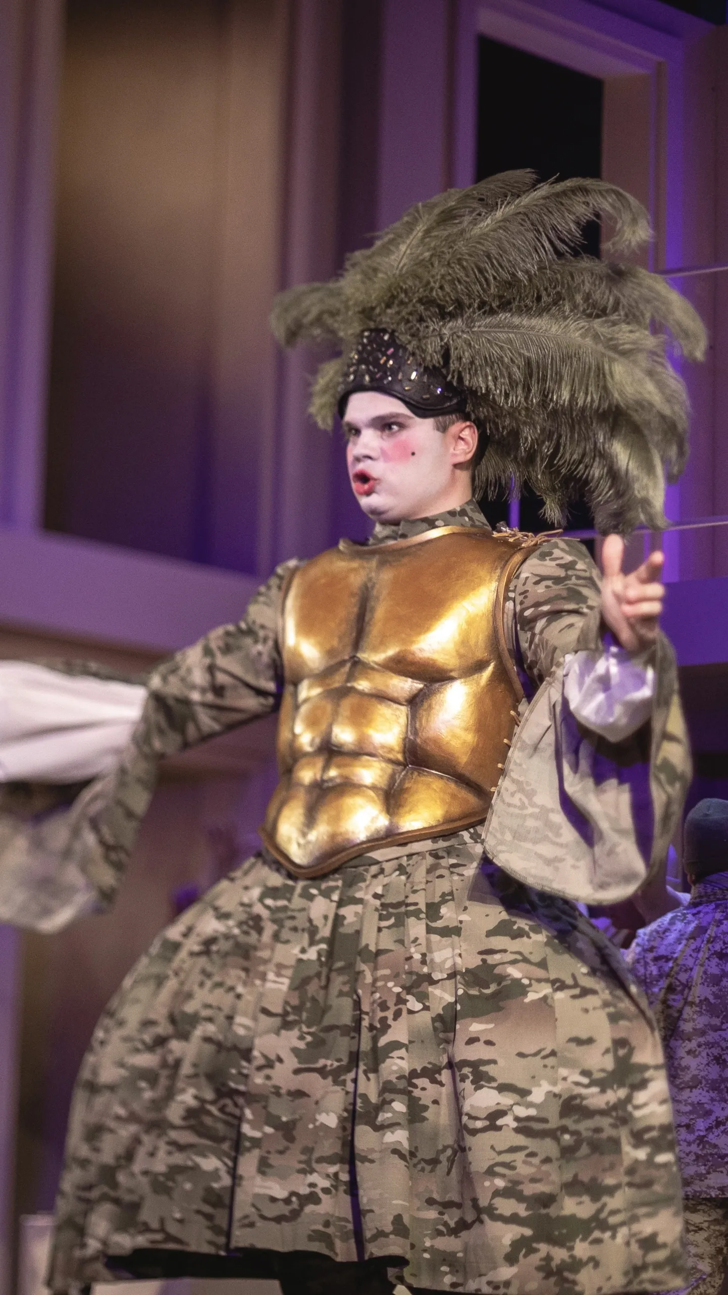 Martin Karu Vanemuise lavastuses "Julius Caesar"