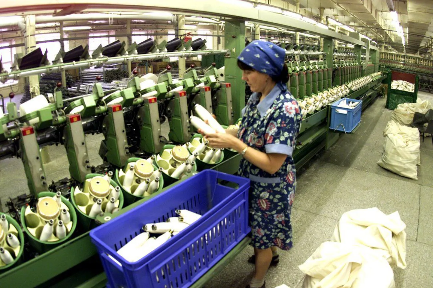 Kreenholmi manufaktuuri töötaja