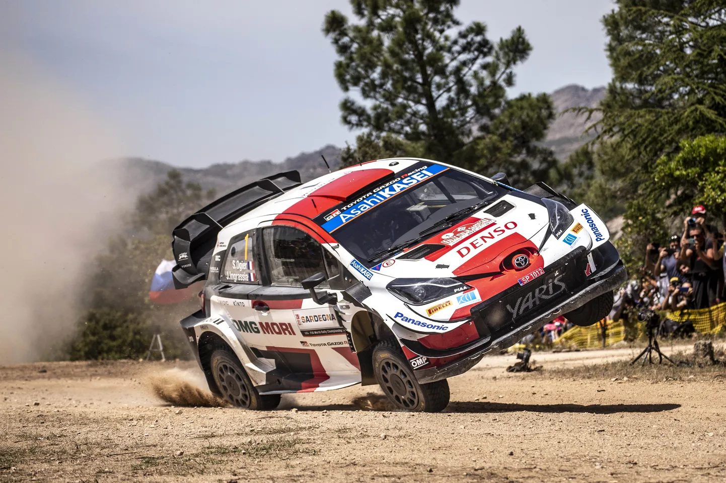 Sebastien Ogier Sardiinia rallil.