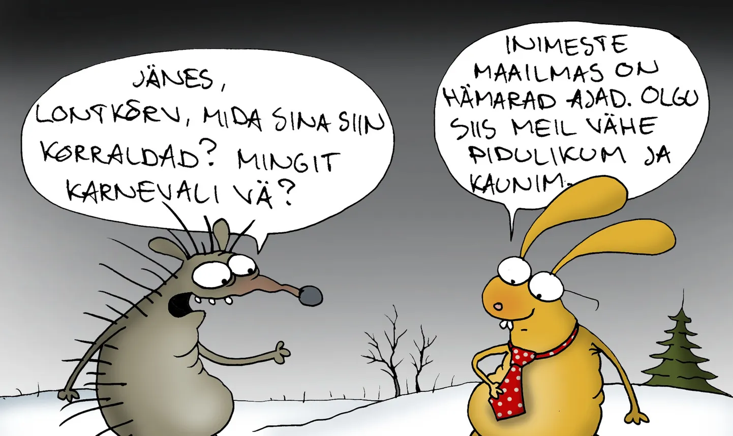 Urmas Nemvalts joonistab.