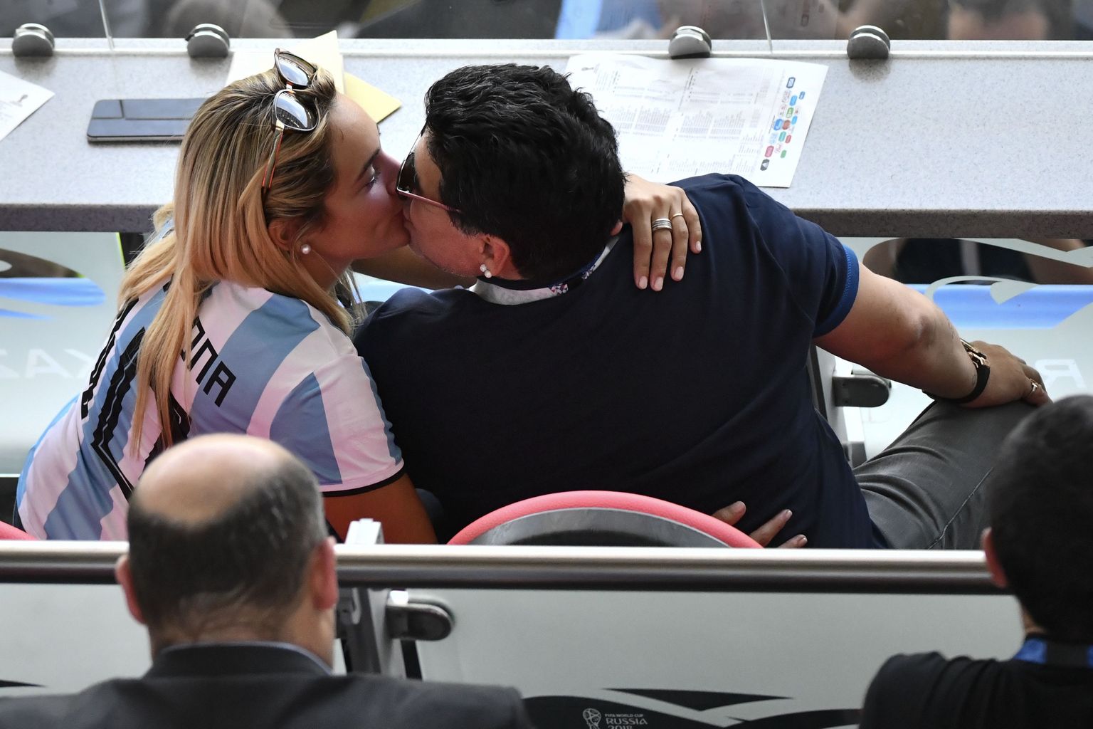 Diego Maradona ja Rocío Oliva