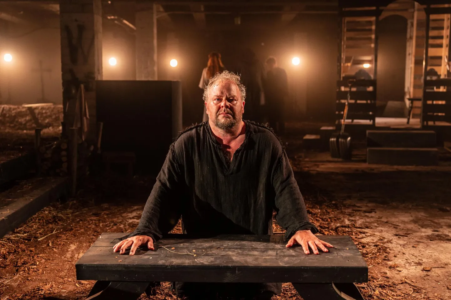 Endla teatri lavastus "Põrgupõhja uus Wanapagan". Ago Anderson (vanapagan ehk Jürka).
