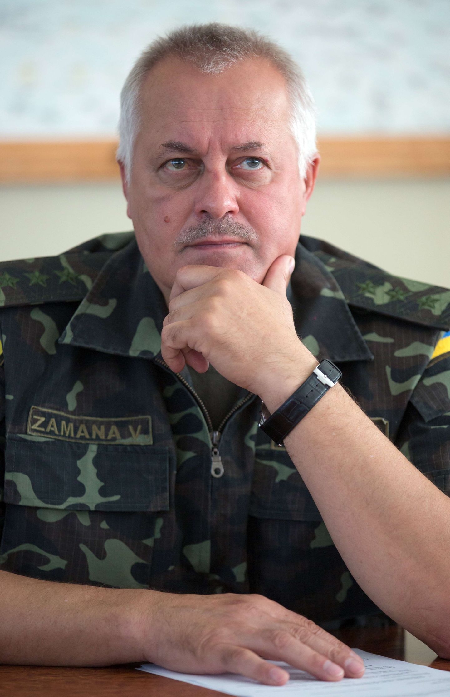 Bijušais Ukrainas bruņoto spēku ģenerālštāba priekšnieks Volodimirs Zamana