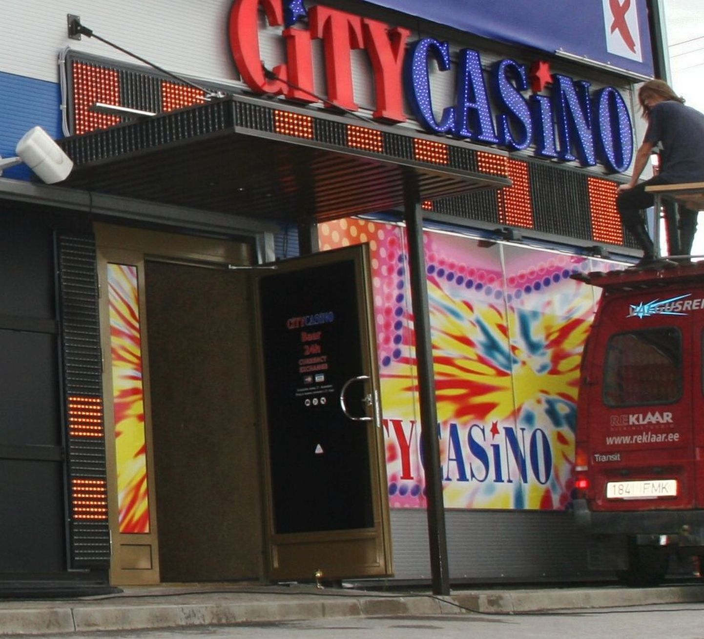 Pärnus Suur-Jõe tänaval asub Citycasino.