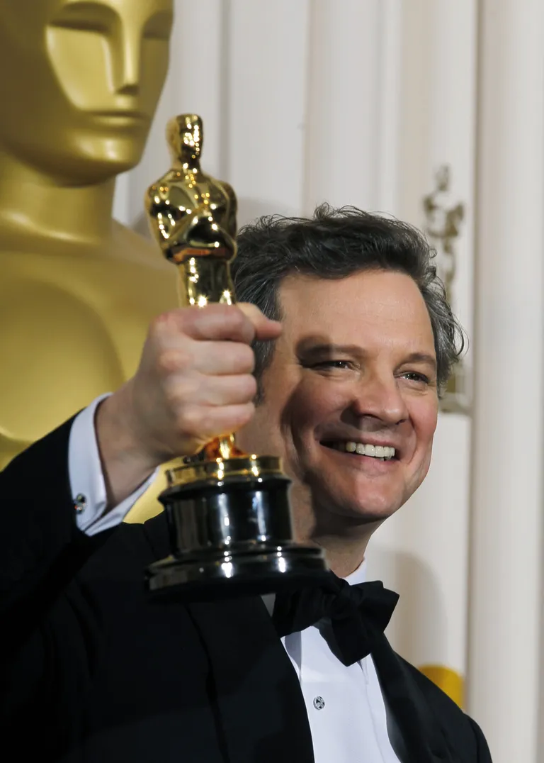 Colin Firth 2011 kuningas George VI kehastamise eest filmis «Kuninga kõne» saadud Oscariga