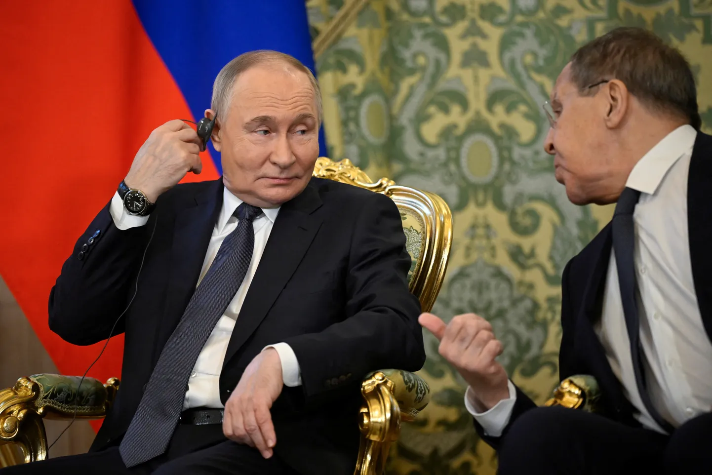 Владимир Путин и Сергей Лавров.