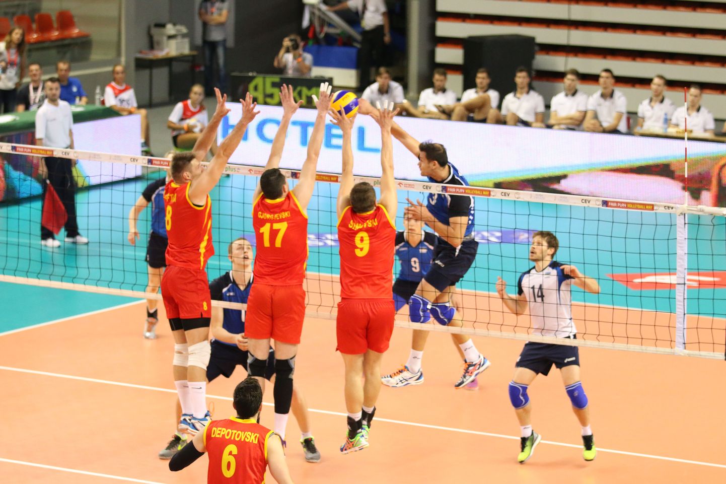 Eesti ja Makedoonia tuline poolfinaal Euroopa liigas.