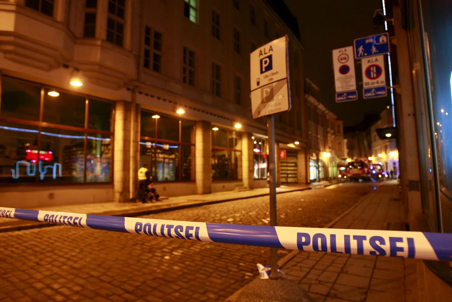 Öösel toimus Tallinnas tulistamine. Foto on illustratiivne.