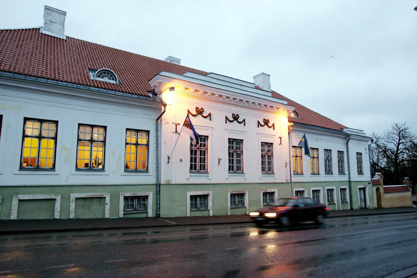 Rakvere linnavalitsuse hoone.