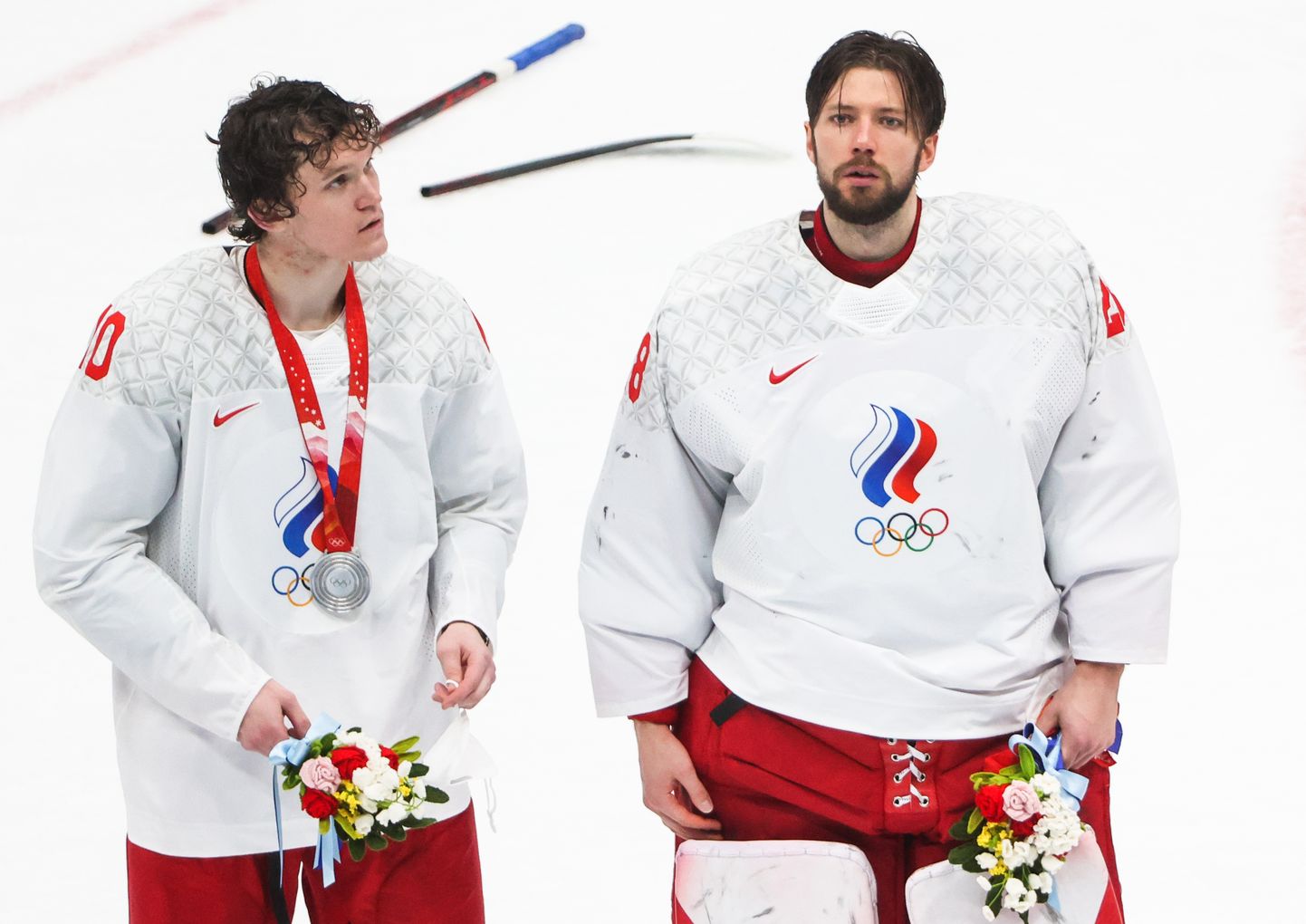 Ivan Fjodotov (paremal) endale medalit kaela ei riputanud.