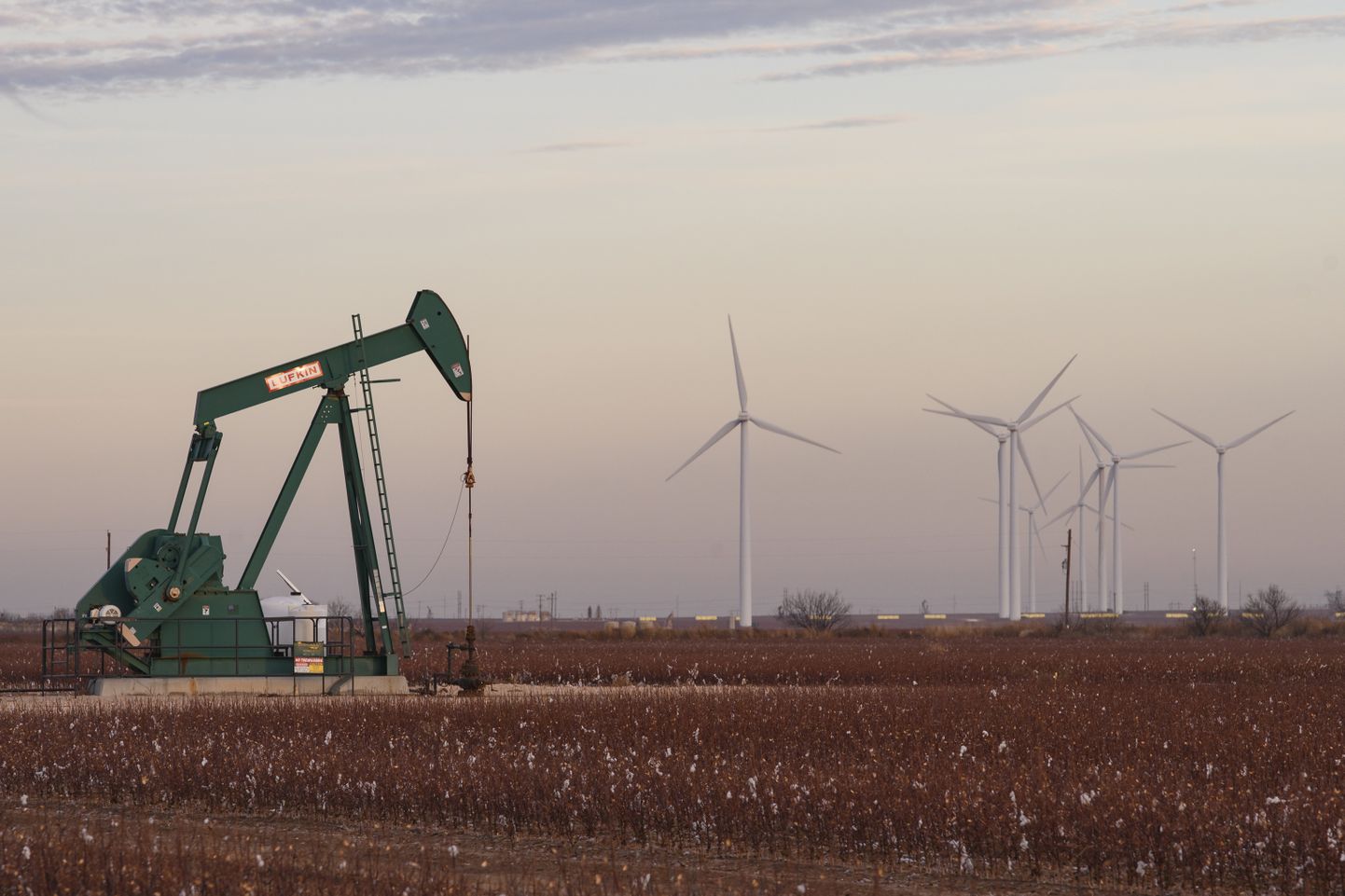 Naftapuurtorn Texase osariigis USAs.