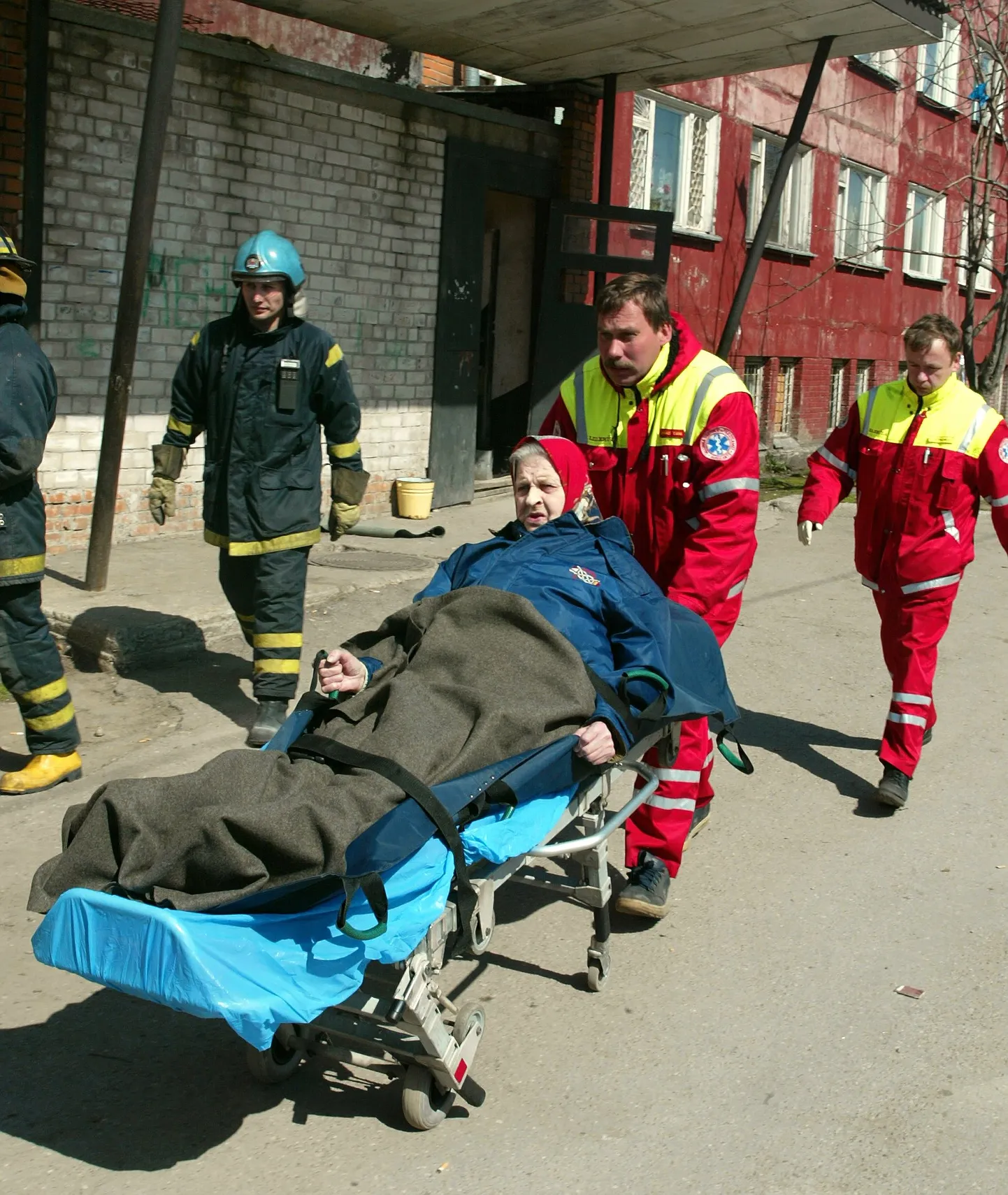 Взрыв в доме по адресу Паэ, 23а. 11 мая 2003 года