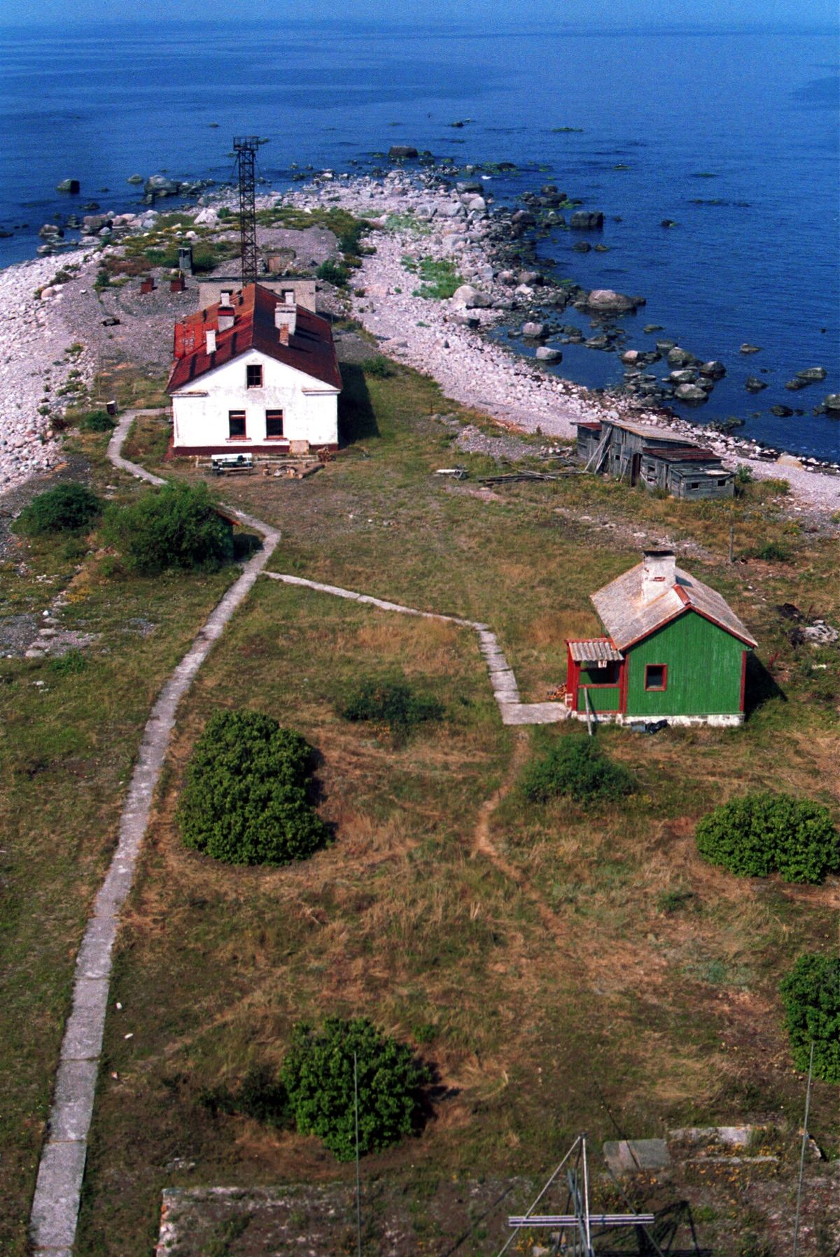 Вид с маяка острова Кери