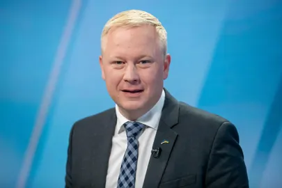 Rahandusminister Mart Võrklaev.