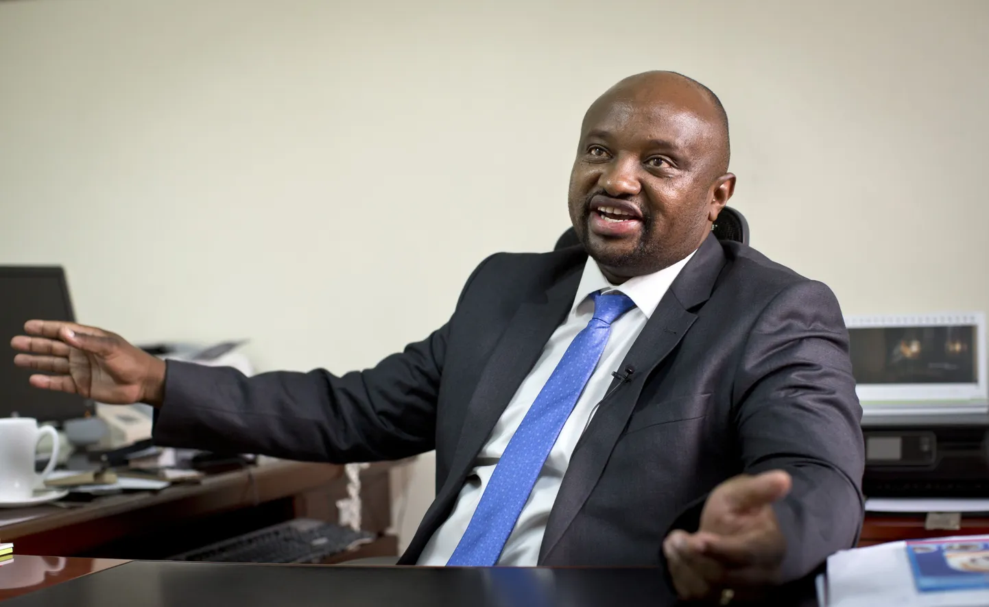 Keenia kergejõustikuliidu tegevjuht Isaac Mwangi.