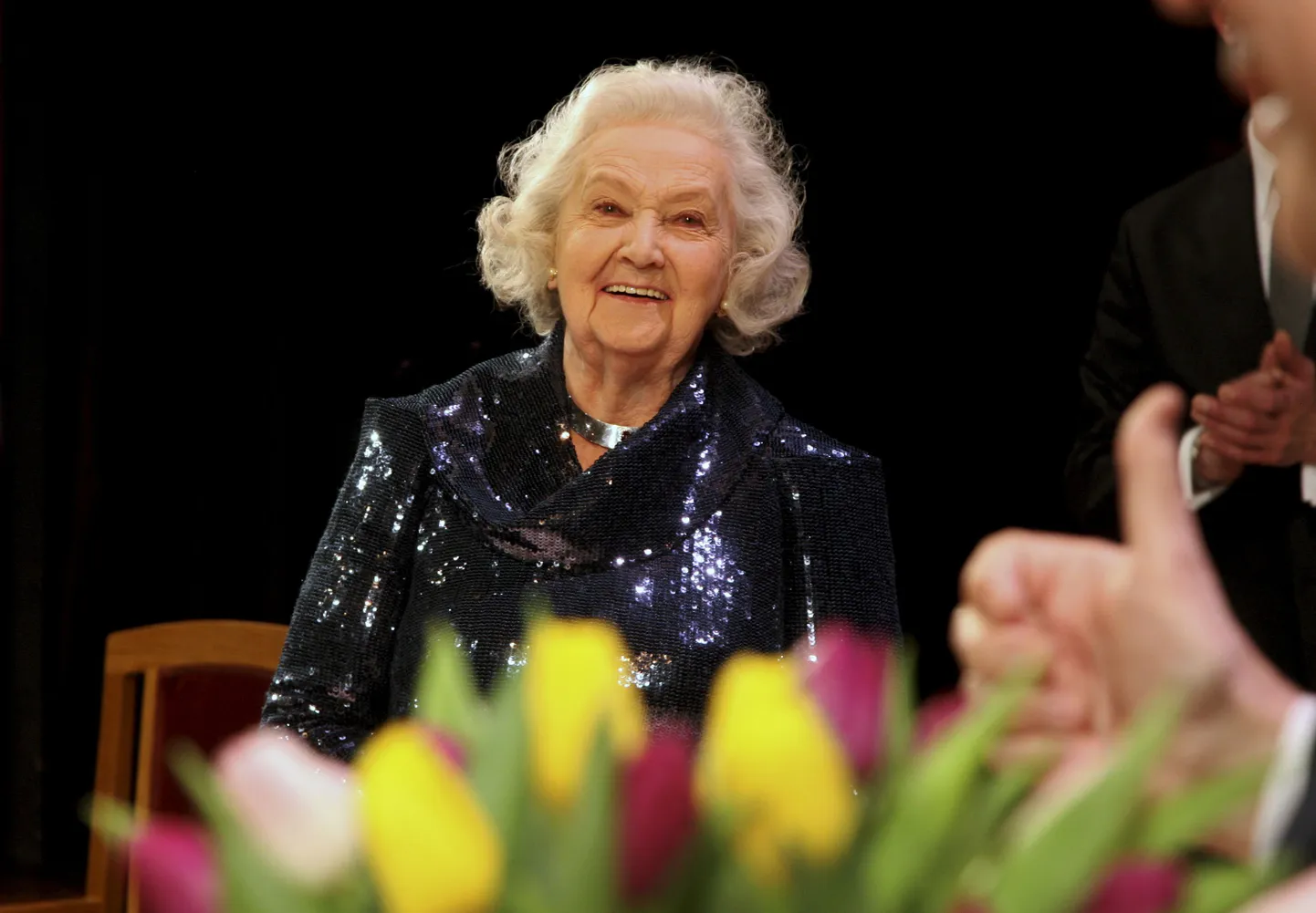 Ита Эвер на своем 80-летии.