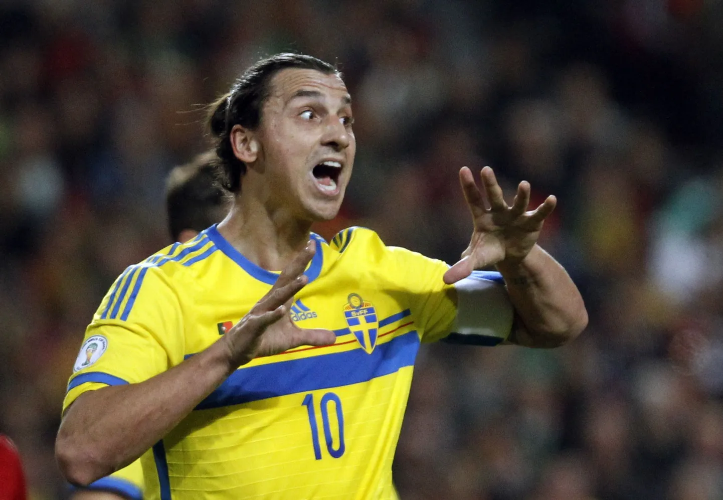 Zlatan Ibrahimovic.