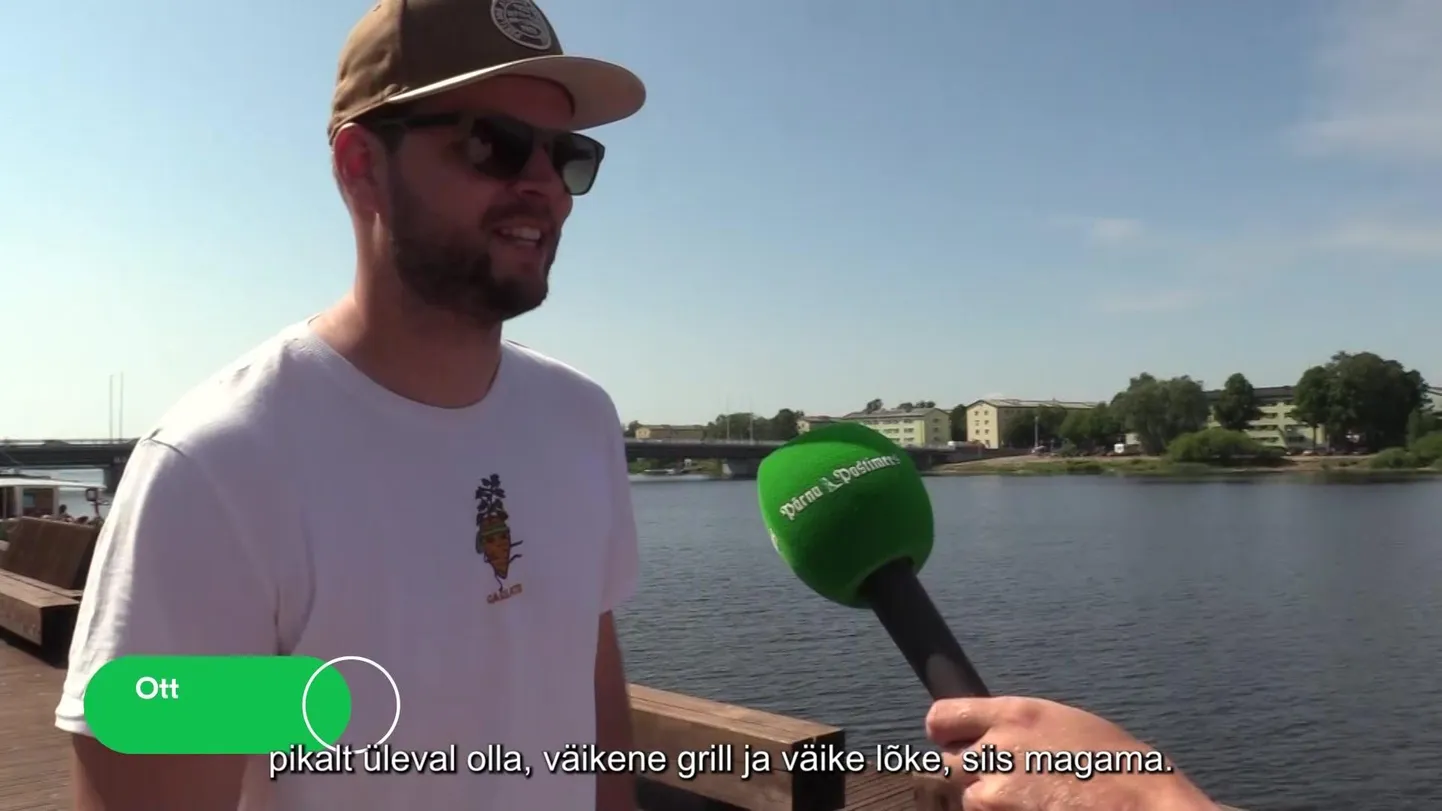 Jaanipäeva tänavaküsitlus.