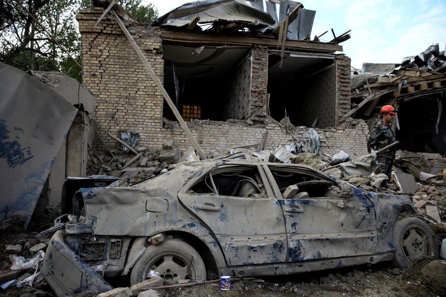 Разрушения в Нагорном Карабахе. Иллюстративное фото