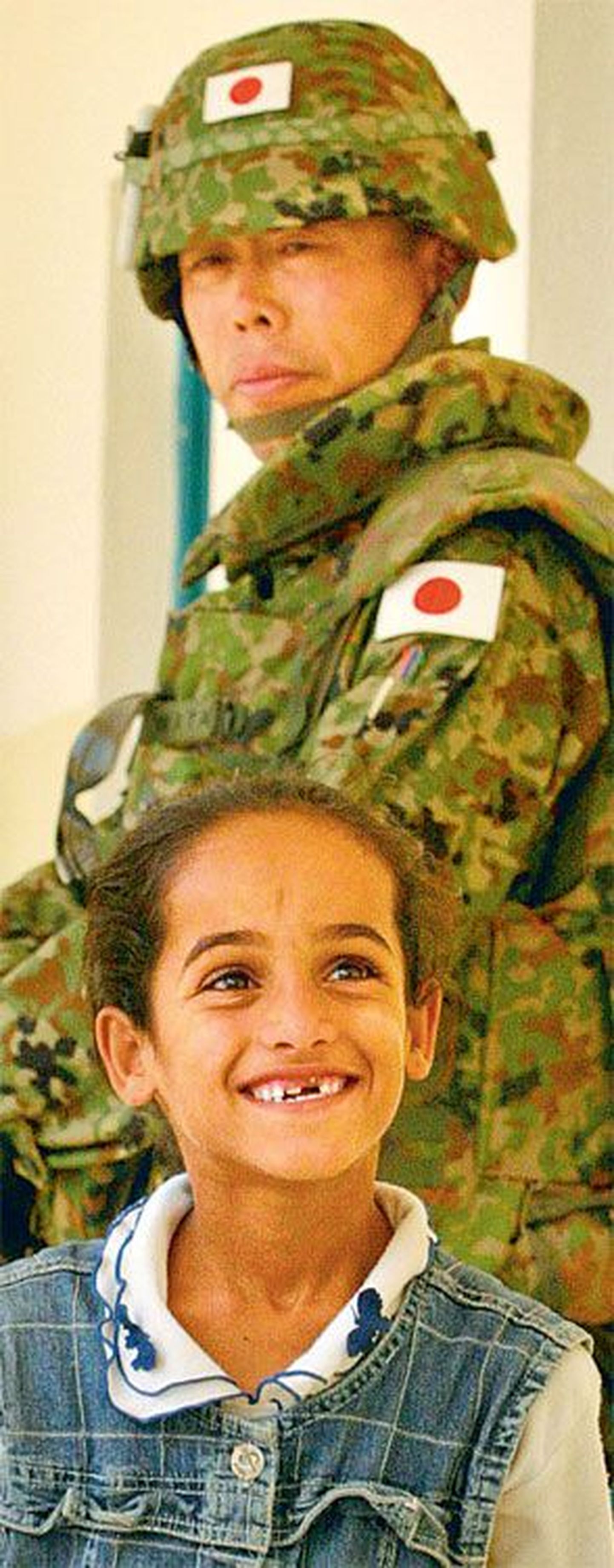 Jaapani sõdur Iraagis.