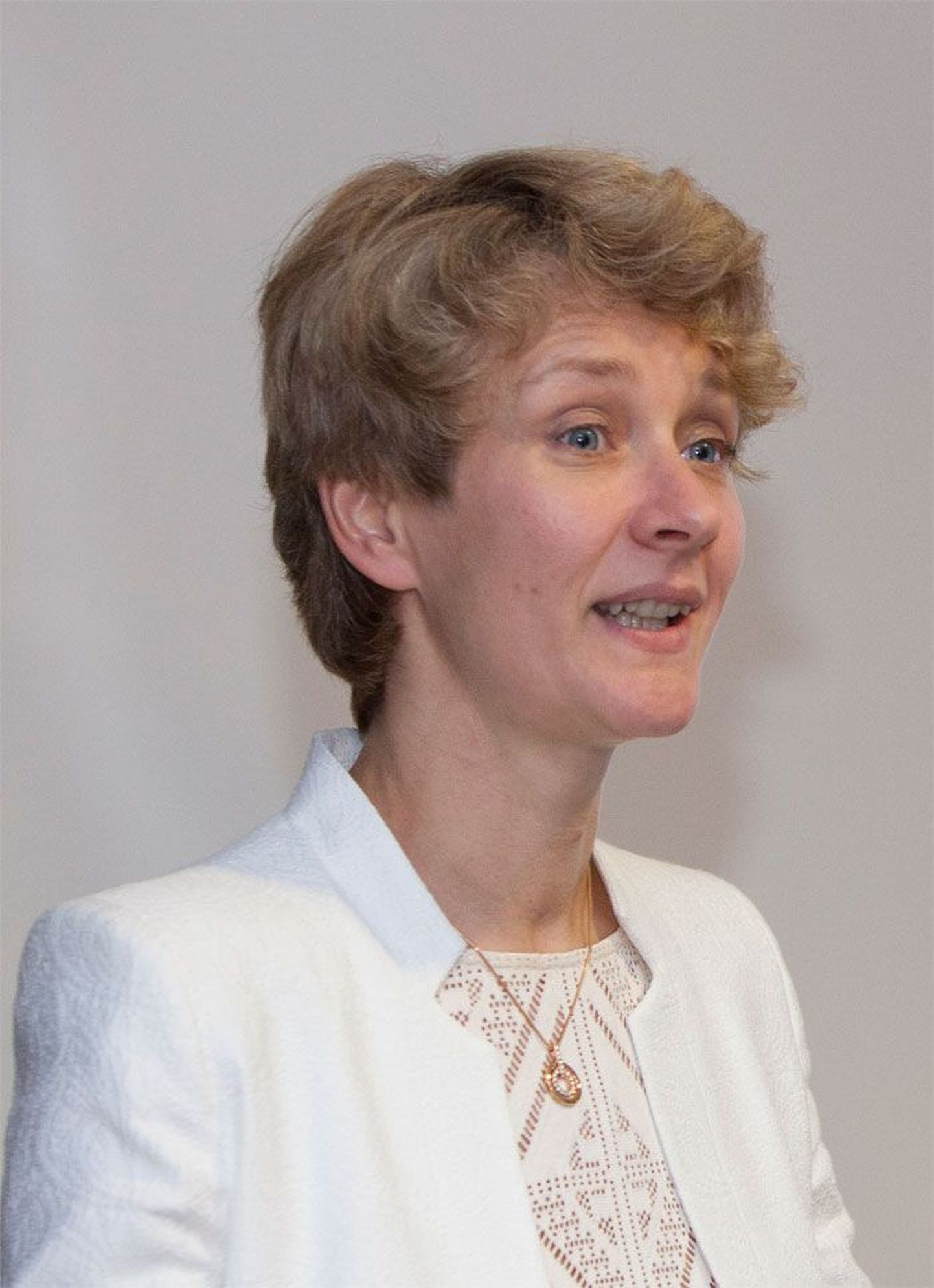 Perearstide seltsi esimees Diana Ingerainen esinemas tänavu Tallinnas toimunud erakorralise meditsiini konverentsil.