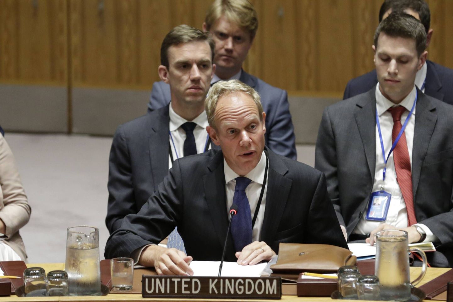 Briti suursaadik ÜRO-s Matthew Rycroft.