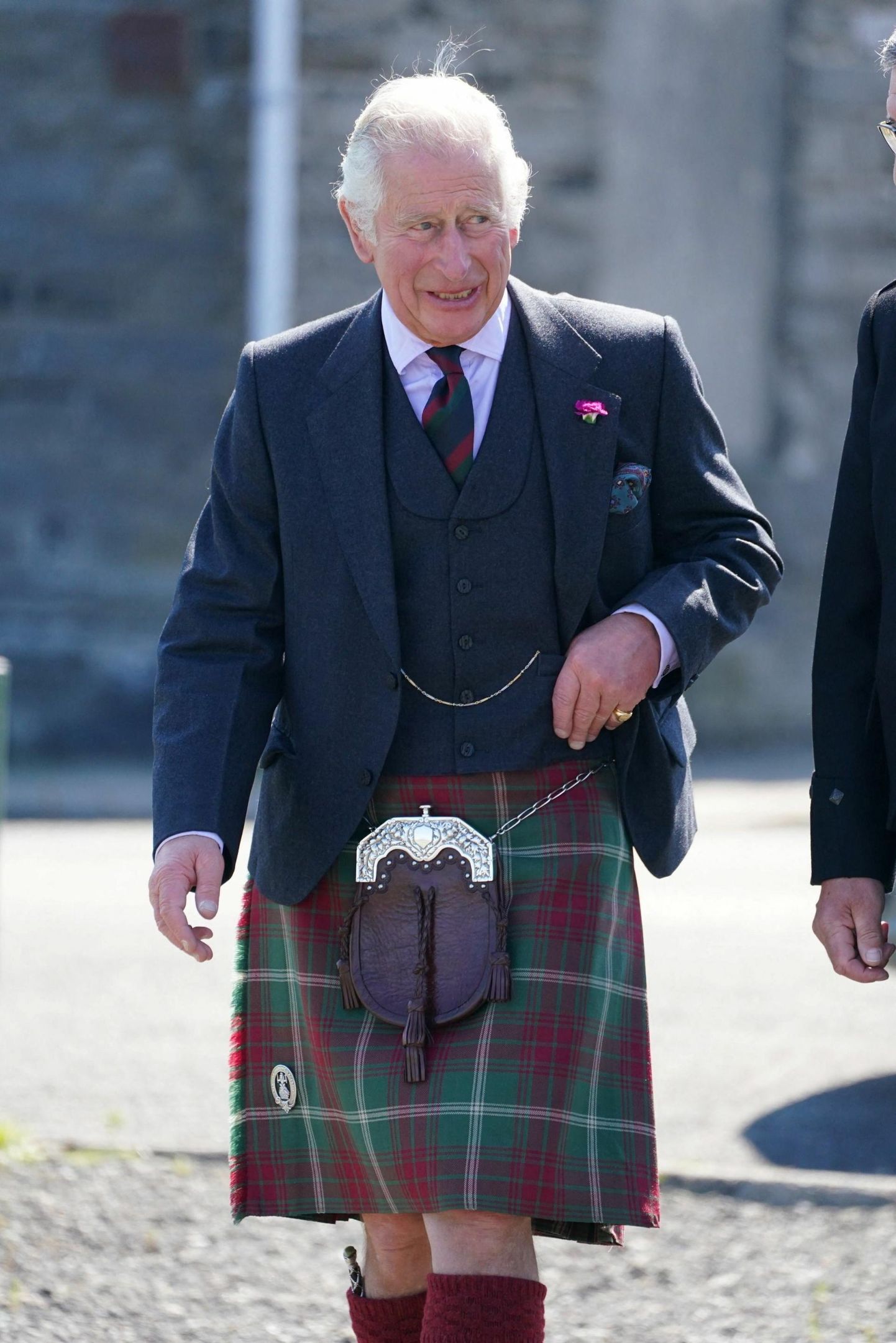 Suurbritannia järgmine kuningas prints Charles külastas 29. juulil Šotimaad. 