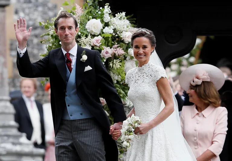 Pippa Middleton ja James Matthews oma pulmapäeval 20. mail 2017