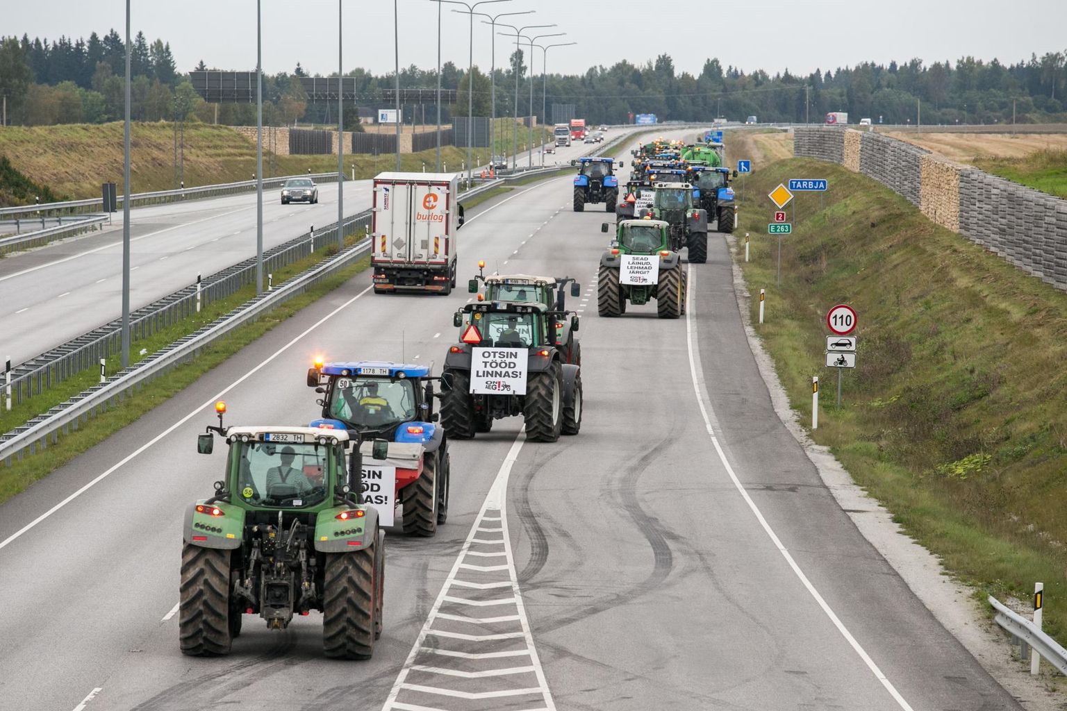 Põllumehed lubavad meeleavaldusele minna traktoritega.
