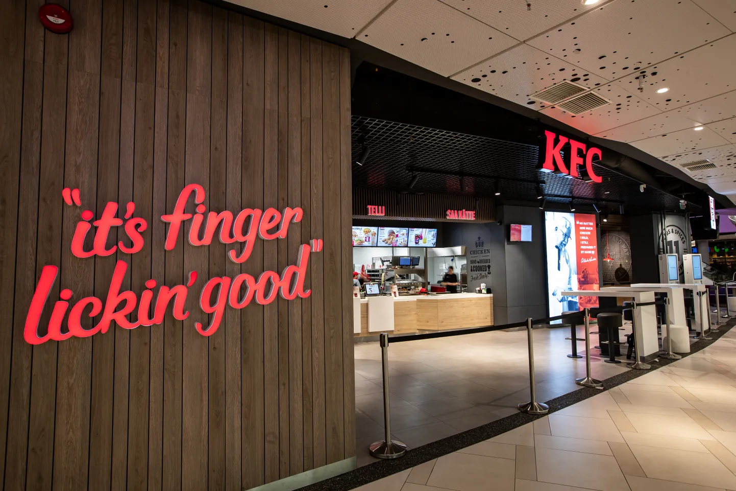 KFC Ülemiste kiirtoidurestoran.