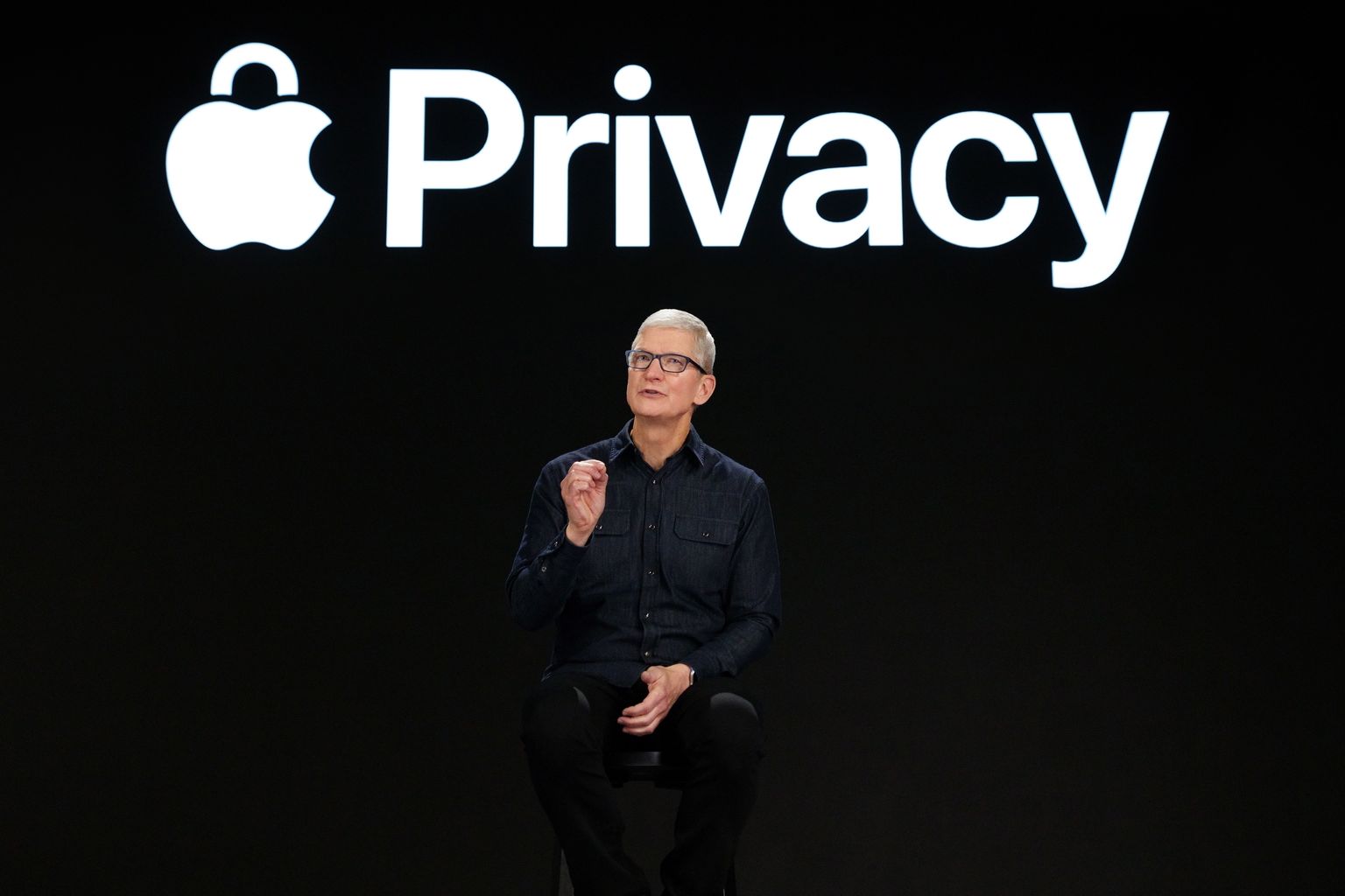 Apple'i tegevjuht Tim Cook räägib uutest privaatsuslahendustest
