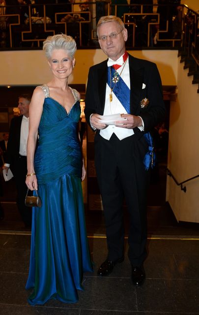 Anna Maria Corazza Bildt ja tema abikaasa Carl Bildt. Foto: Scanpix