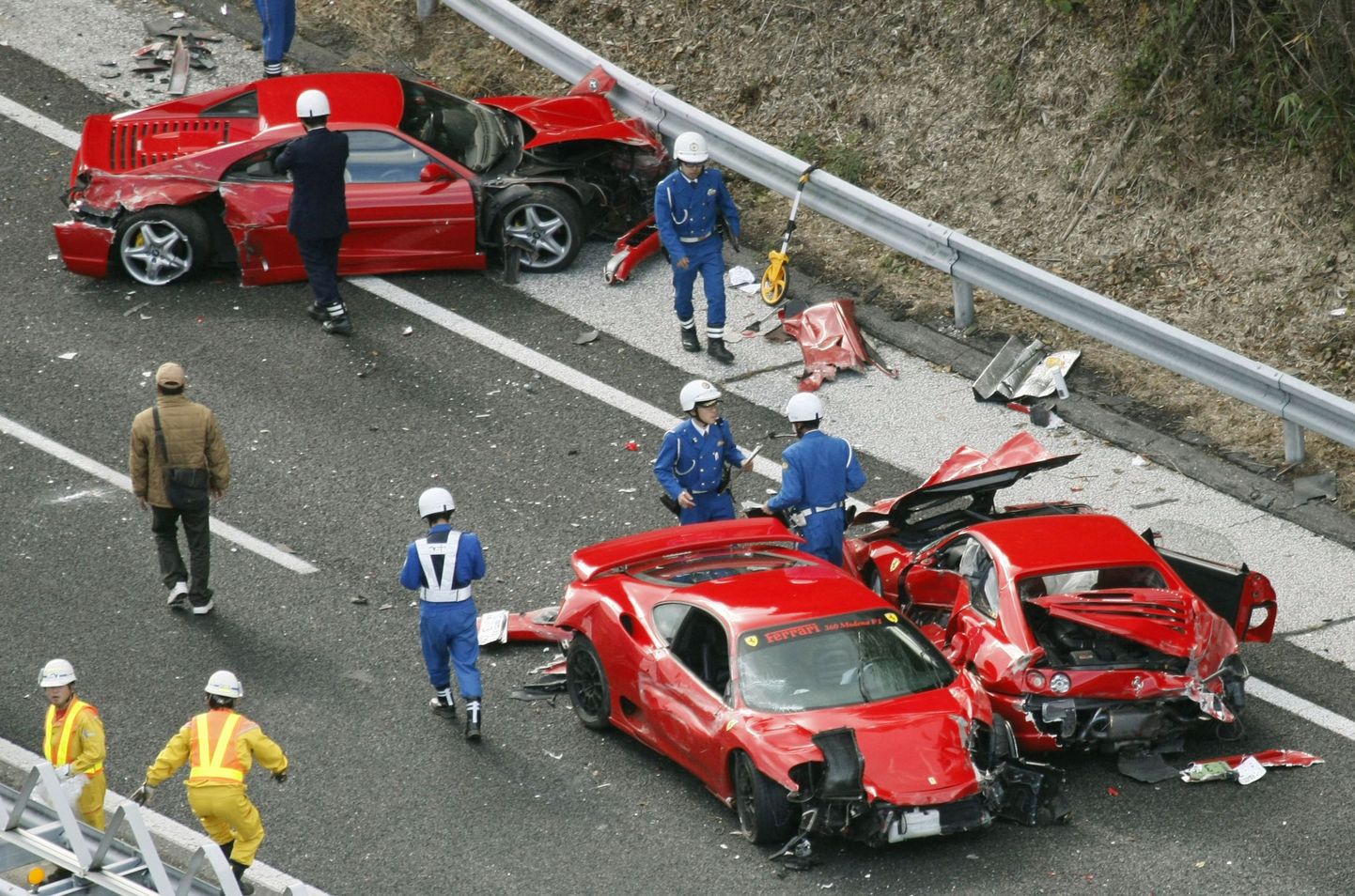 Liiklusõnnetus Jaapanis Chugoku kiirteel