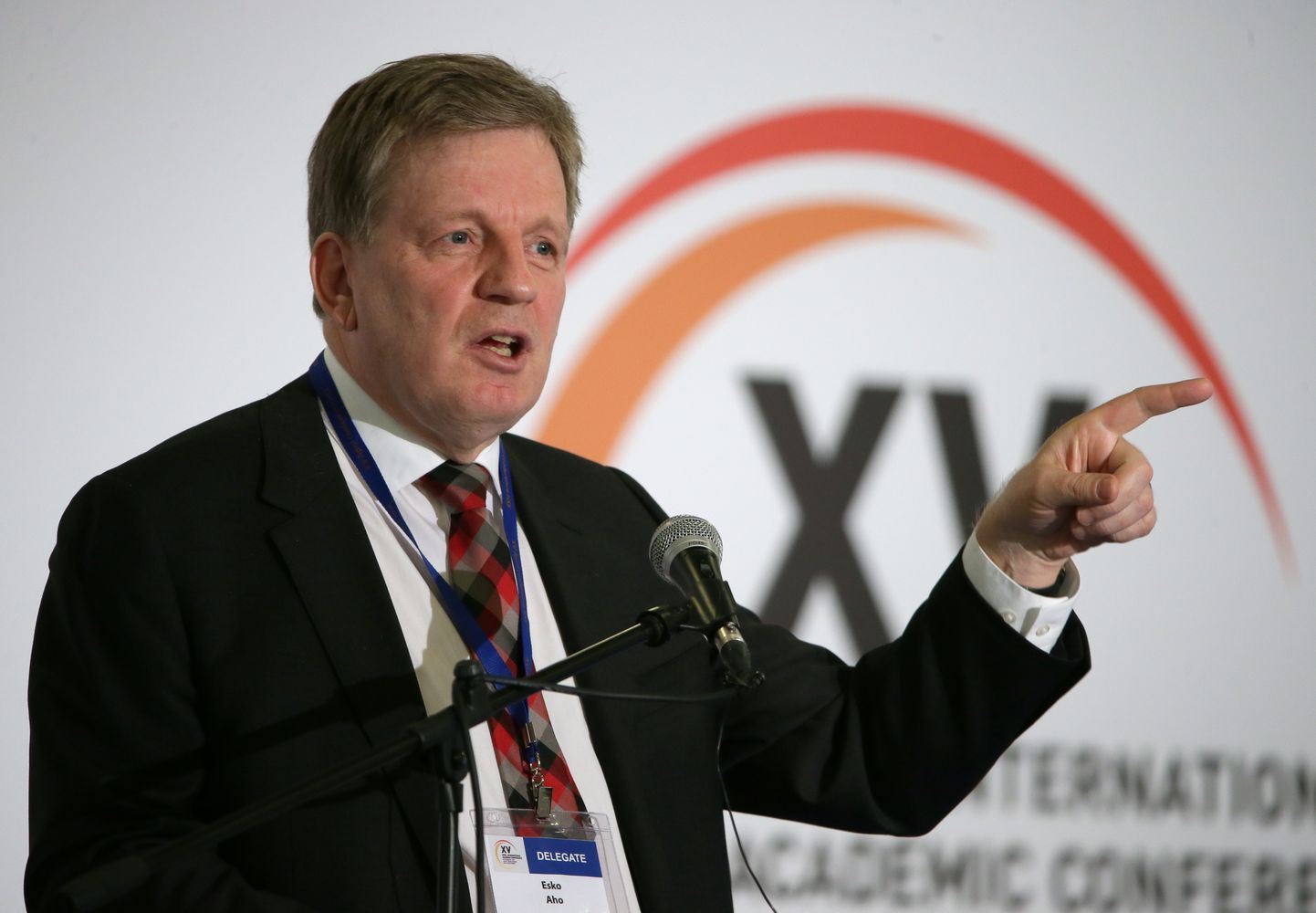 Esko Aho 2014. aastal Vene-Soome kaubanduskoja liikmena Moskvas