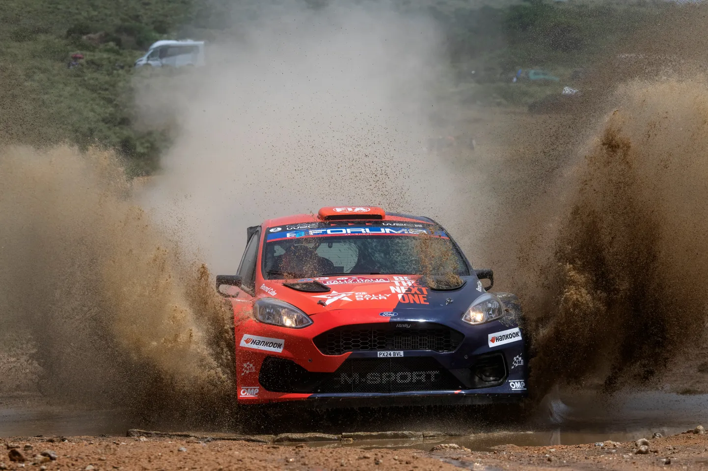 Romet Jürgenson ja Siim Oja Sardiinia MM-rallil.