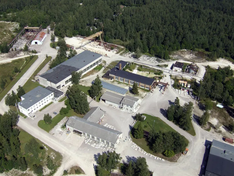 Saaremaa tehase aerofoto