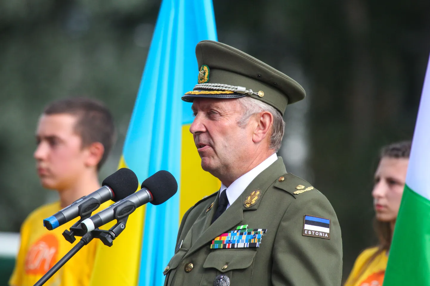 Valga militaarajaloo festivali avamine keskstaadionil. Meelis Kivi

Foto: Arvo Meeks/Valgamaalane