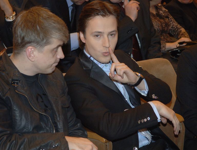Витас и его продюсер Сергей Пудовкин.