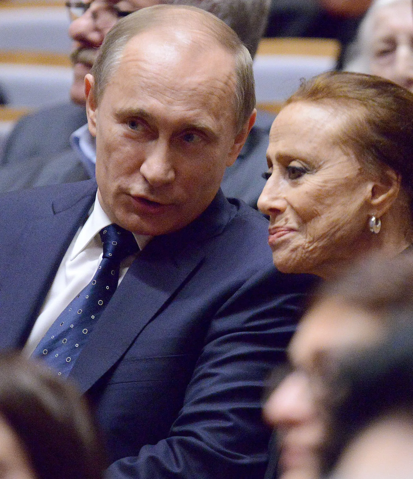 Владимир Путин и Майа Плисецкая