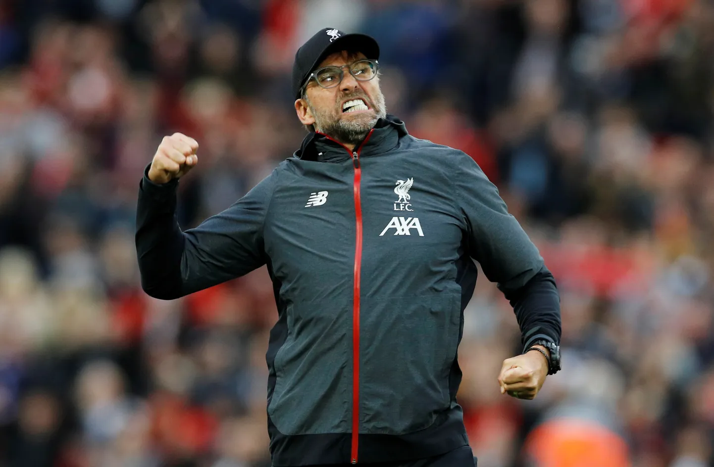 Liverpooli jalgpallimeeskonna peatreener Jürgen Klopp.