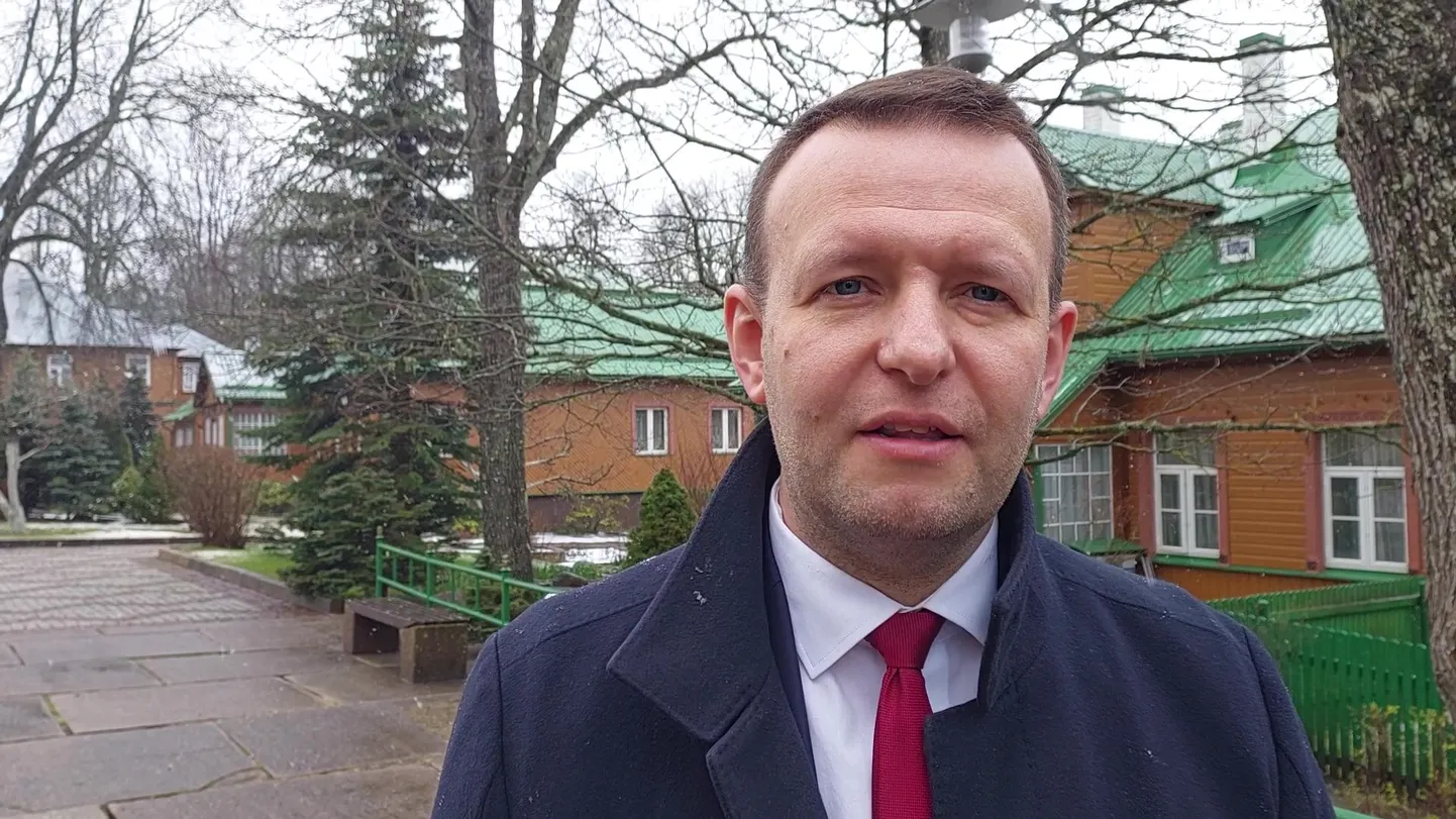 Министр внутренних дел Лаури Ляэнеметс.