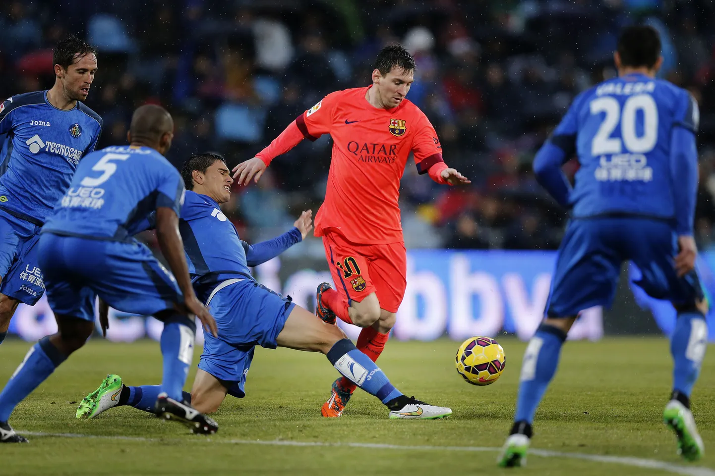 Getafe ja Barcelona kohtumine.