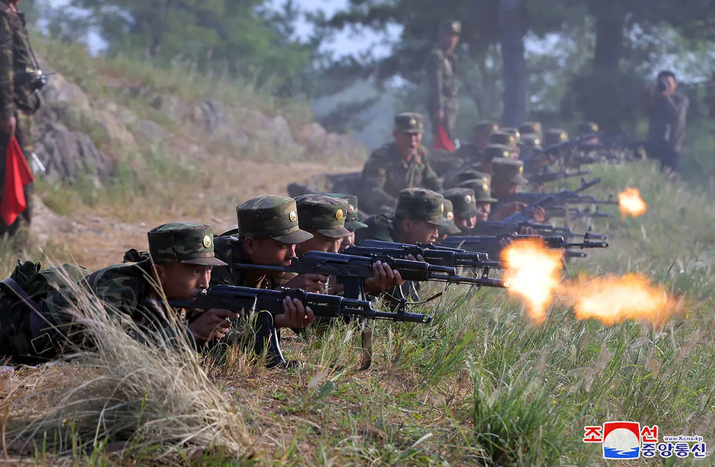 Põhja-Korea sõdurid. Foto on illustratiivne.