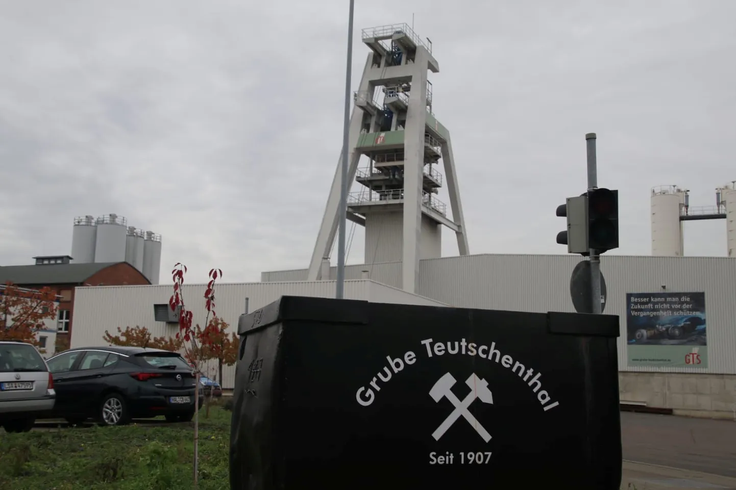 В немецком городе Тойченталь произошло обрушение на шахте.