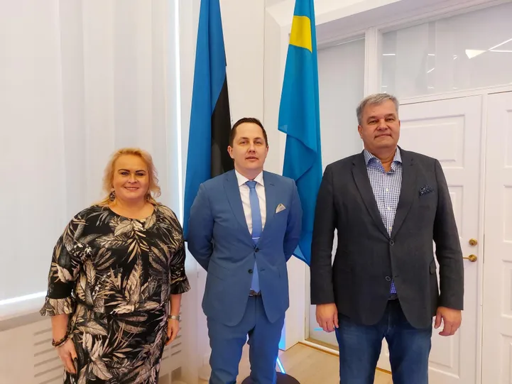 HKScani Baltikumi tegevjuht kohtus Rakvere linnajuhtidega