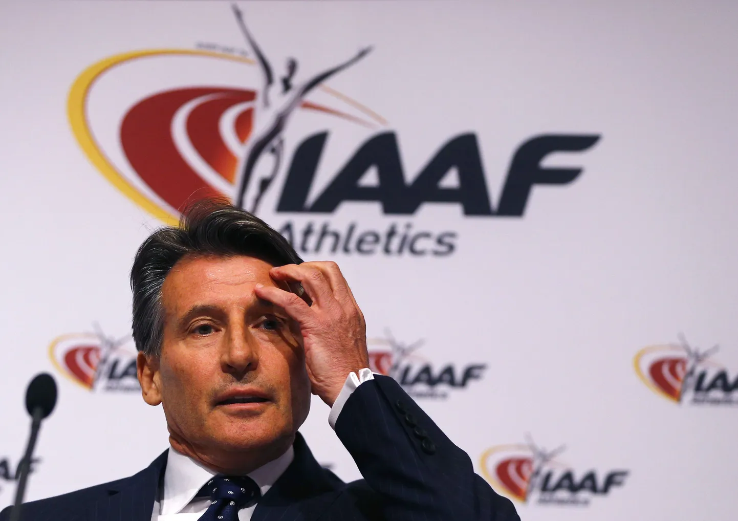 IAAFi president Sebastian Coe.